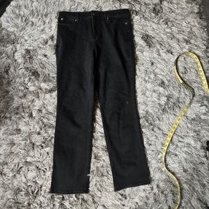 Christopher & Banks Black Denim Jeans